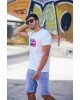T-shirt Emerson άσπρο T-shirt Emerson άσπρο